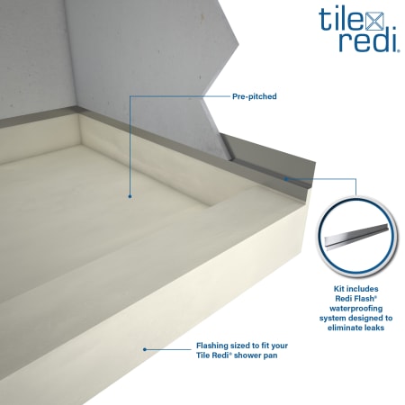 A large image of the Tile Redi P3660RRB36KIT Alternate Image