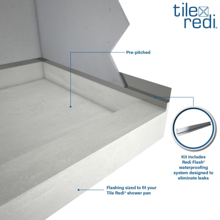 A large image of the Tile Redi RB3012-KIT Alternate Image