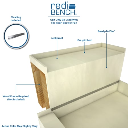 A large image of the Tile Redi RB4812-KIT Alternate Image