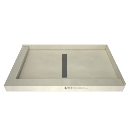 A large image of the Tile Redi RT3660CDL-PVC-S Brushed Nickel