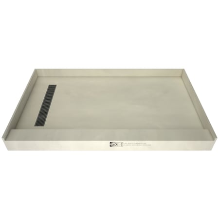 A large image of the Tile Redi RT4272LPVC Brushed Nickel