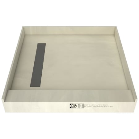 A large image of the Tile Redi RT4848LPVCS Brushed Nickel