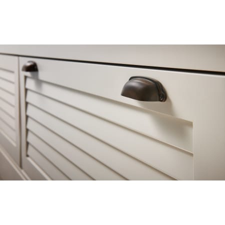 A large image of the Top Knobs M1210 Top Knobs Dakota Cup Pull