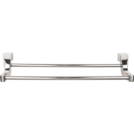 A large image of the Top Knobs AQ7 Polished Nickel