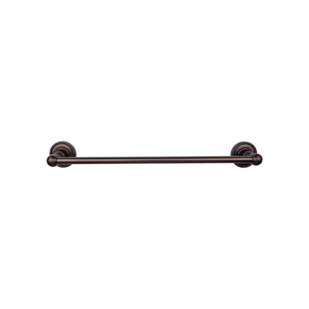 A large image of the Top Knobs ED10F Oil Rubbed Bronze