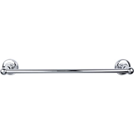 A large image of the Top Knobs ED6D Polished Chrome