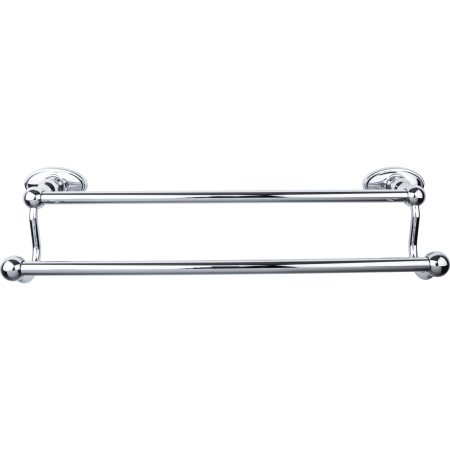 A large image of the Top Knobs ED7C Polished Chrome