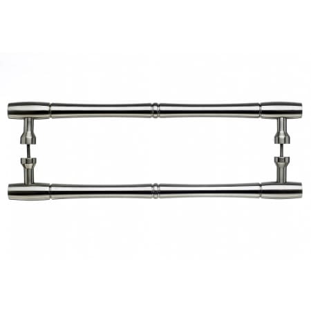 A large image of the Top Knobs M723-18pair Brushed Satin Nickel