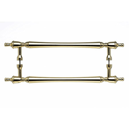 A large image of the Top Knobs M818-18pair Polished Brass