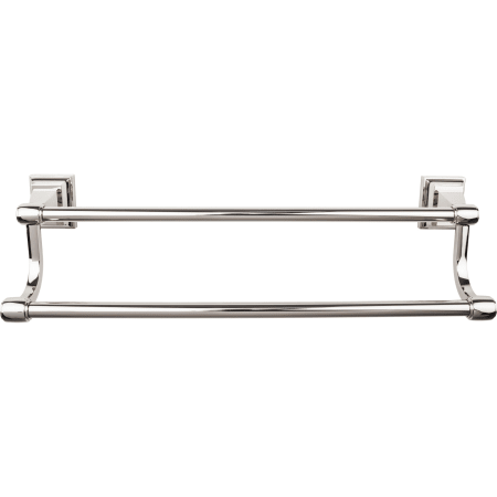 A large image of the Top Knobs STK11 Polished Nickel
