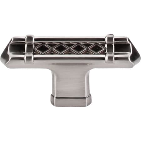 A large image of the Top Knobs TK204-10PACK Brushed Satin Nickel