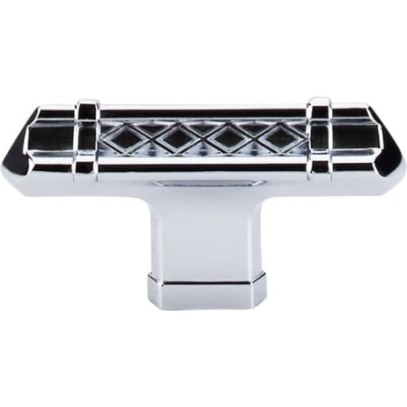 A large image of the Top Knobs TK204-10PACK Polished Chrome