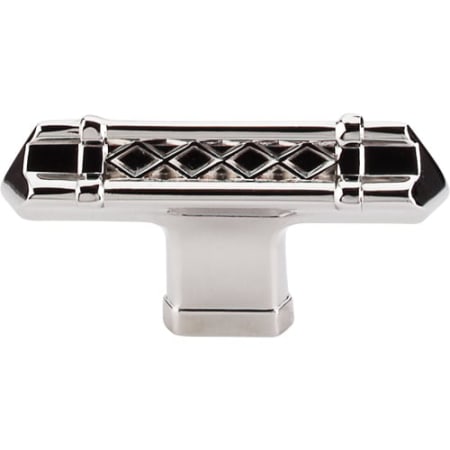 A large image of the Top Knobs TK204-10PACK Polished Nickel