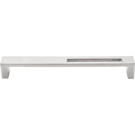 A large image of the Top Knobs TK267-10PACK Brushed Stainless Steel