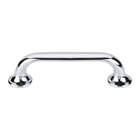 A large image of the Top Knobs TK593-10PACK Polished Chrome
