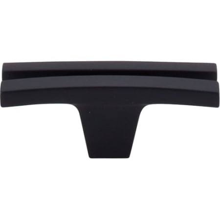 A large image of the Top Knobs TK87-25PACK Flat Black