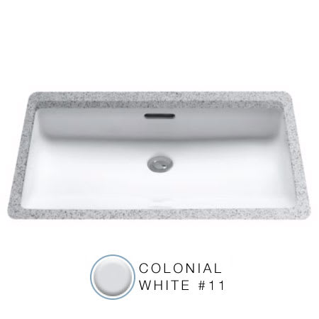 A large image of the TOTO LT191G Colonial White