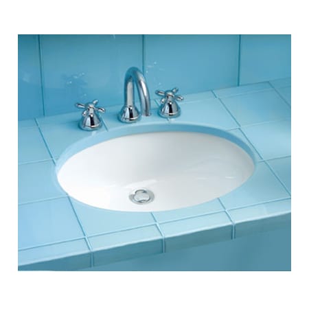 A large image of the TOTO LT597G Colonial White