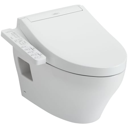 A large image of the TOTO CWT4283074CMFG Cotton / Matte Silver