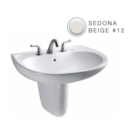 A large image of the TOTO LHT242.4G Sedona Beige