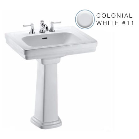 A large image of the TOTO LPT530.8N Colonial White