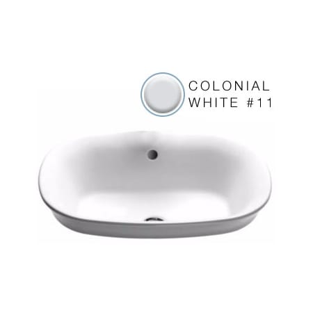 A large image of the TOTO LT480G Colonial White