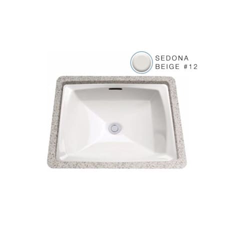 A large image of the TOTO LT491G Sedona Beige