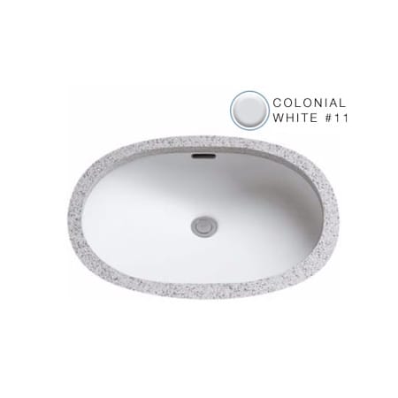 A large image of the TOTO LT546G Colonial White