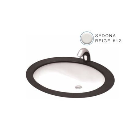 A large image of the TOTO LT569 Sedona Beige