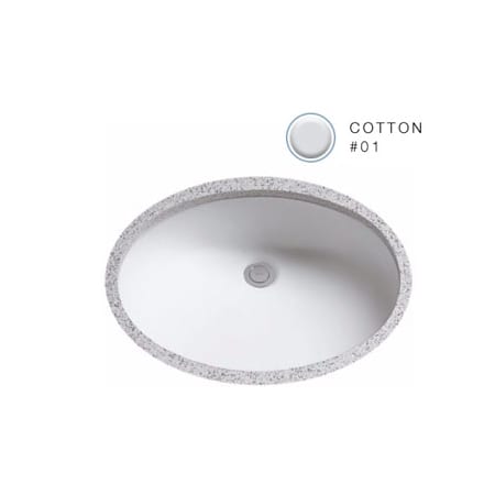 A large image of the TOTO LT579G Cotton