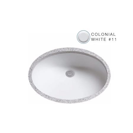 A large image of the TOTO LT579G Colonial White