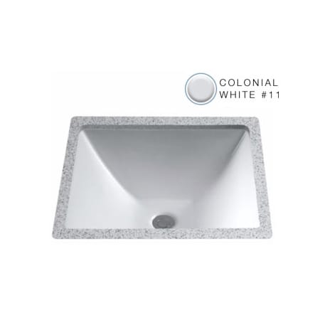 A large image of the TOTO LT624G Colonial White