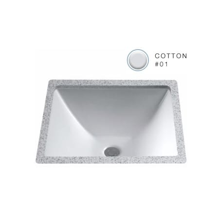 A large image of the TOTO LT626G Cotton