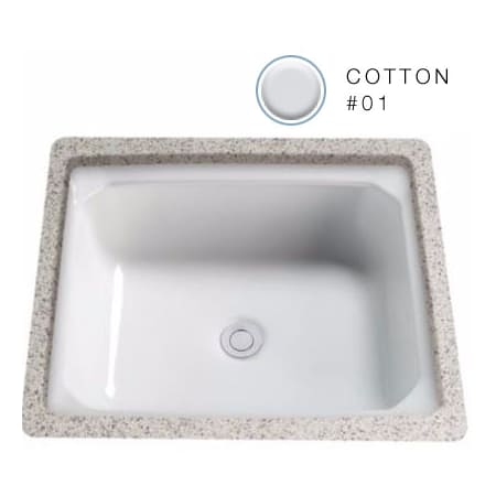 A large image of the TOTO LT973G Cotton