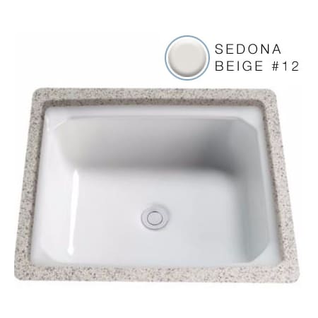 A large image of the TOTO LT973G Sedona Beige