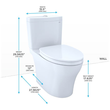 A large image of the TOTO MS446124CEMFN Alternate Image