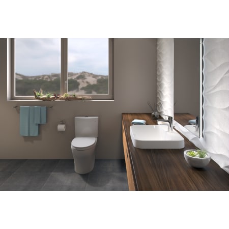A large image of the TOTO MS446124CUMF Toto-MS446124CUMF-Lifestyle View