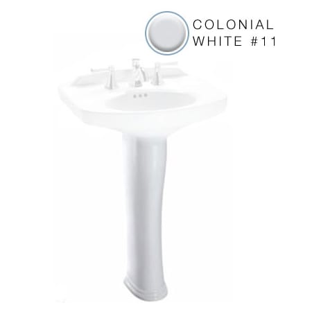 A large image of the TOTO PT642 Colonial White