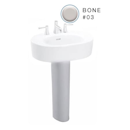 A large image of the TOTO PT790 Bone
