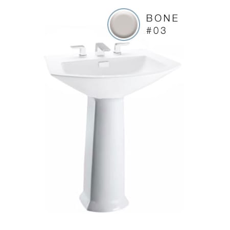 A large image of the TOTO PT960 Bone