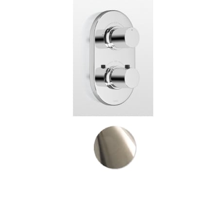 A large image of the TOTO TS794D Brushed Nickel