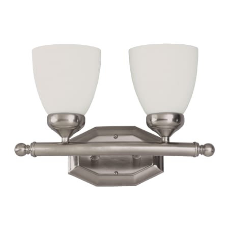 A large image of the Trans Globe Lighting 2512 Brushed Nickel