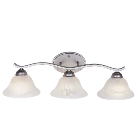 A large image of the Trans Globe Lighting 2827 Brushed Nickel