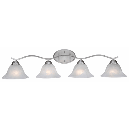 A large image of the Trans Globe Lighting 2828 Brushed Nickel