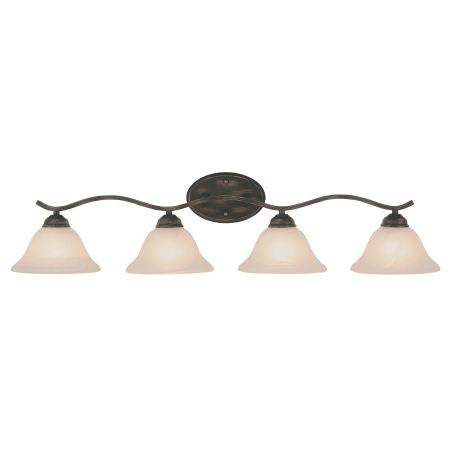 A large image of the Trans Globe Lighting 2828 Rubbed Oil Bronze