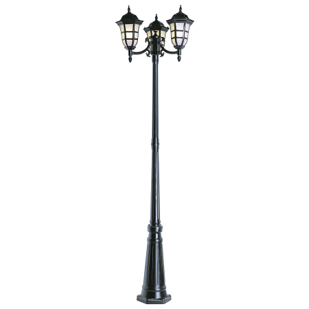 Trans Globe Lighting Post Lights Outdoor 5167 Three Light Up Lighting Outdoor Post From The Collection