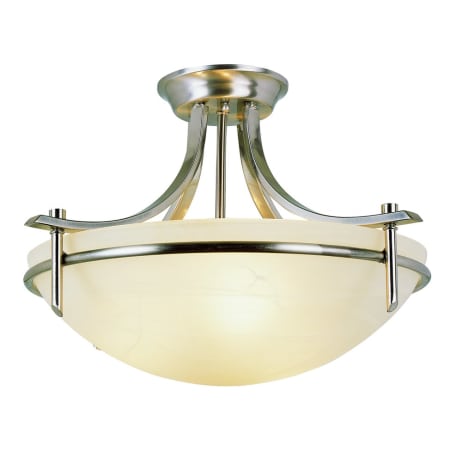 A large image of the Trans Globe Lighting 8172 Brushed Nickel