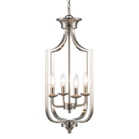 A large image of the Trans Globe Lighting 11214 Brushed Nickel