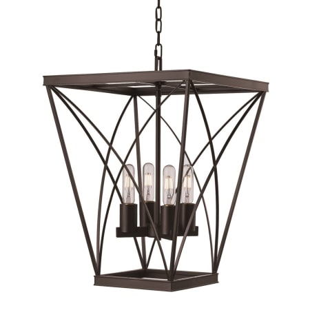 A large image of the Trans Globe Lighting 11224 Rubbed Oil Bronze