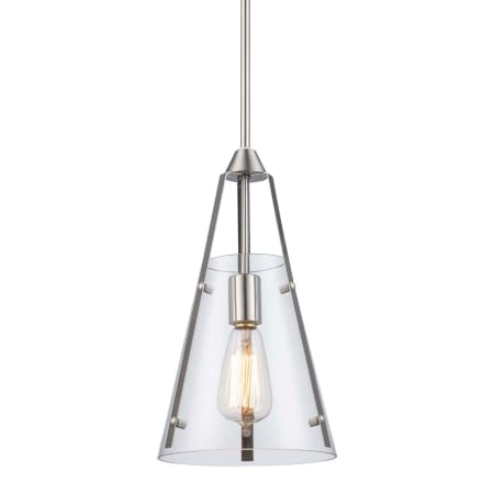 A large image of the Trans Globe Lighting 11581 Brushed Nickel